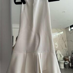Elegant White Women's holter dress